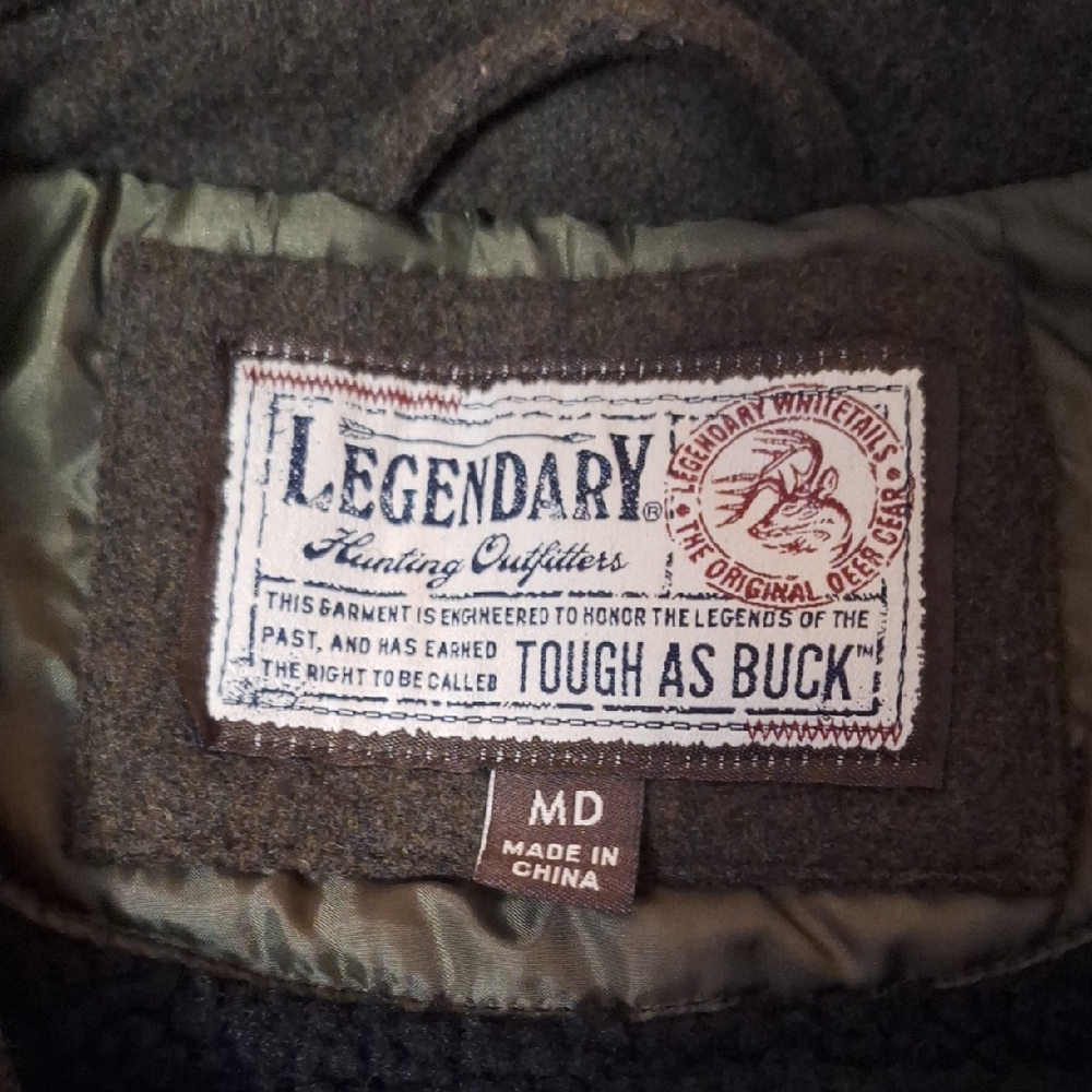 Pendleton Dark Green Wool Field Jacket - image 2